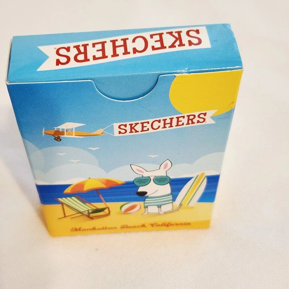 Skechers Playing Cards Manhattan Beach Surf Dog Standard Size w 1 Joker